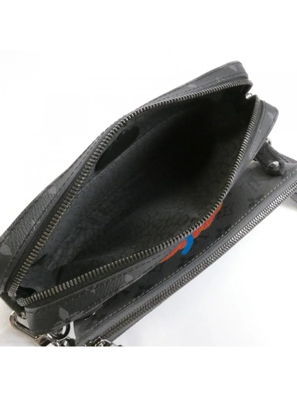 Louis Vuitton Monogram Eclipse Reverse Trio Messenger Shoulder Bag